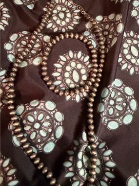 Faux Beaded Necklace and Bracelet Set